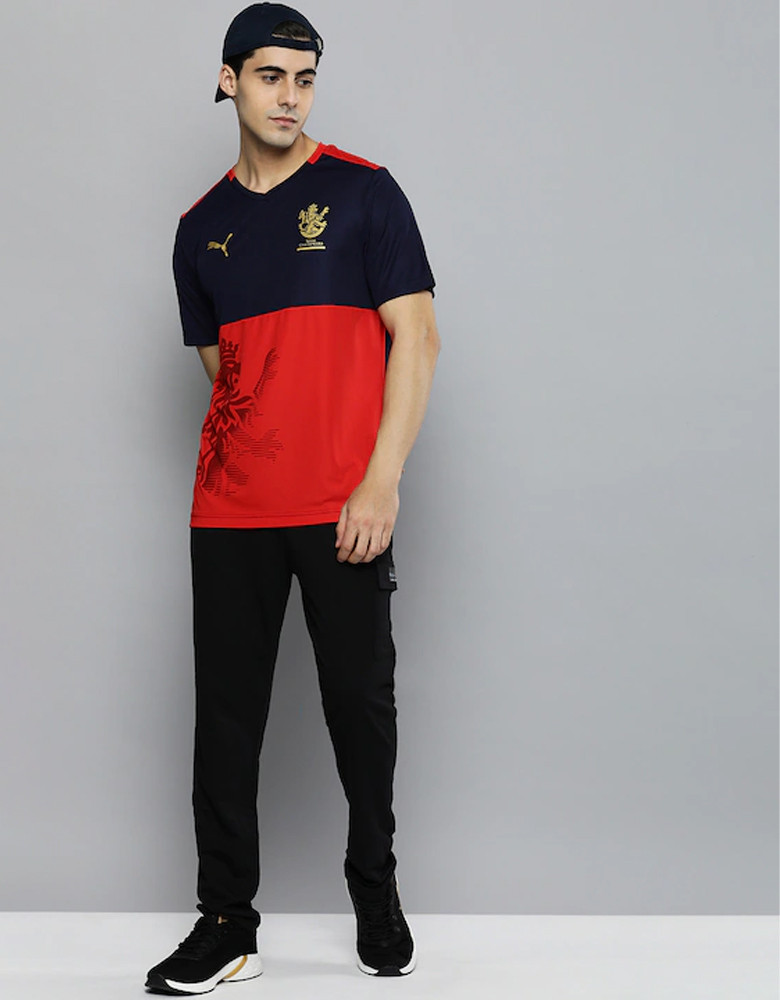 x Royal Challengers Bangalore Men Navy Blue & Red 2022 Fan Jersey