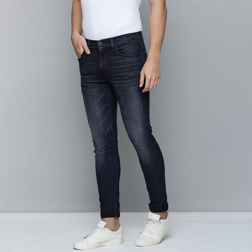 Men Blue 512 Slim Tapered Fit Mid Rise Light Fade Stretchable Jeans