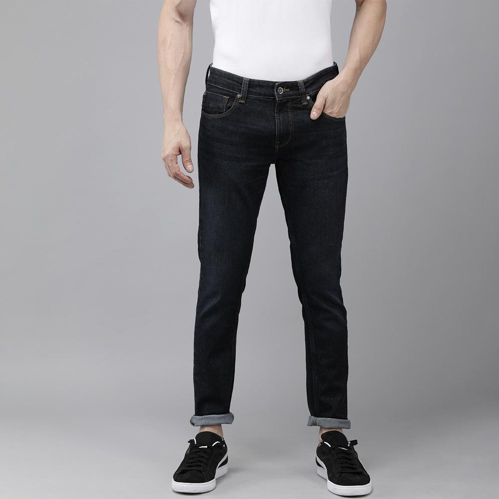 Men Blue Super Skinny Fit Low-Rise Light Fade Stretchable Jeans