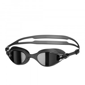 Black Solid Swimming Goggles
