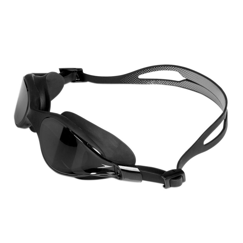 Black Solid Swimming Goggles