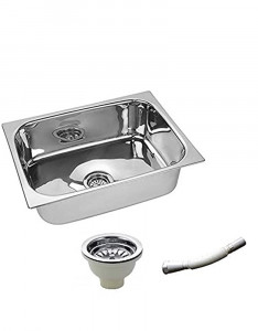 ROYAL SAPPHIRE Stainless Steel Polished finish Sink (18x16x8 inches) - Silver