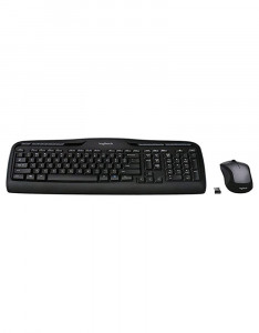 MK335 Wireless Keyboard and Mouse Combo - Black/Silver