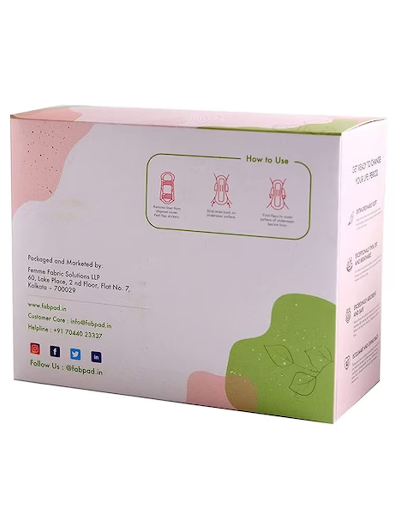 Set of 80 Organic Cotton Ultra Thin Everyday Panty Liners