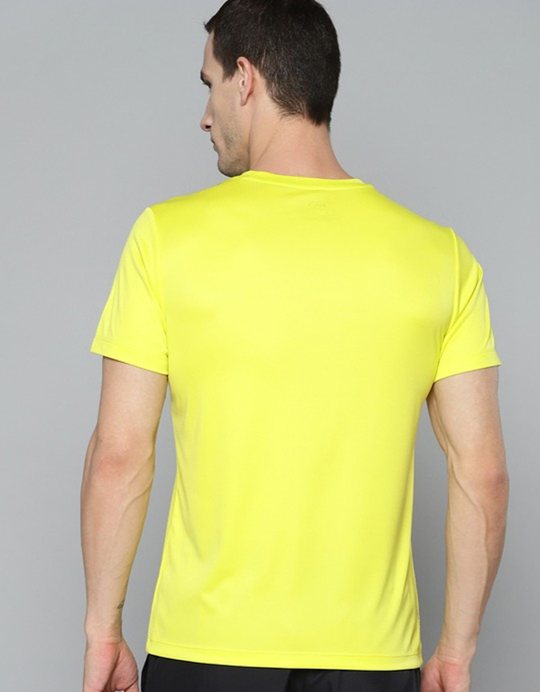 HRX By Hrithik Roshan Basketball Men Sulphur Spring Rapid-Dry Brand Carrier Tshirts