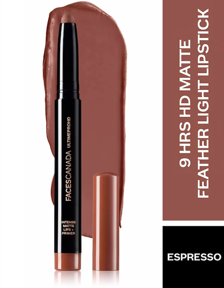 Feather Light 10hr Stay Ultime Pro HD Intense Matte Lips + Primer Lipstick 1.4g - Espresso 03