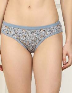 Women Pack Of 6 Printed Cotton Hipster Briefs