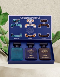Best Fragrance Set for Unisex Aquatic & Citrus Eau De Parfum