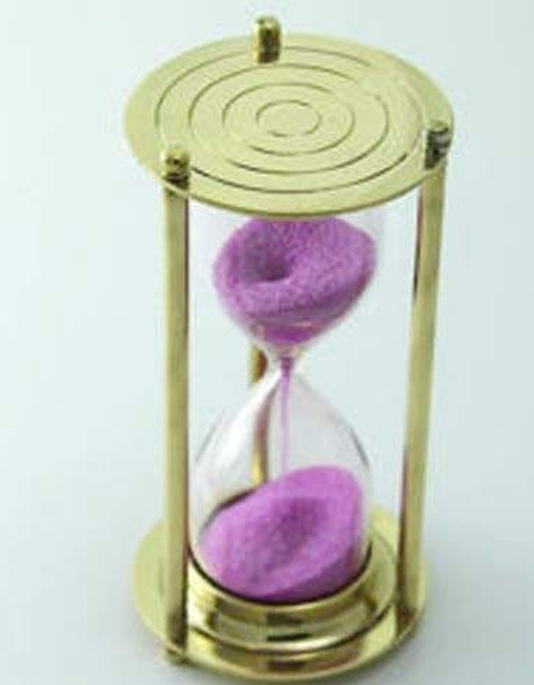Kohinoor International Sand Timer(Hour Glass) 1 Minutes} Pink Sand