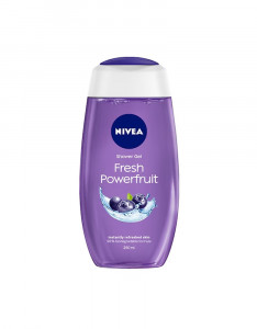 Care Shower Fresh Powerfruit Shower Gel with Antioxidants & Blueberry Scent 250 ml